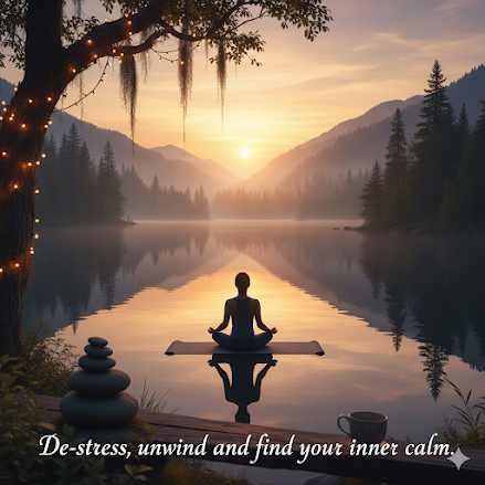 online yoga for stress relief meditation practice